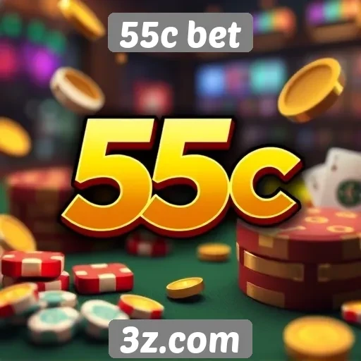 55c bet oferece diversidade em jogos de cassino